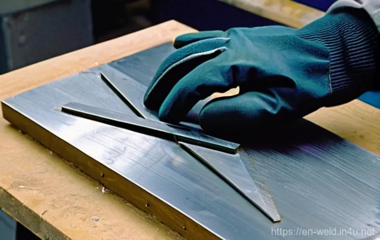 용접 도면 해석 능력 키우기 - **Prompt 1: Interpreting Welding Symbols on a Blueprint**
    "A highly skilled, focused welding eng...